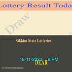 sikkim state lottery result today morning
